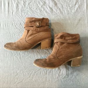 Brown booties